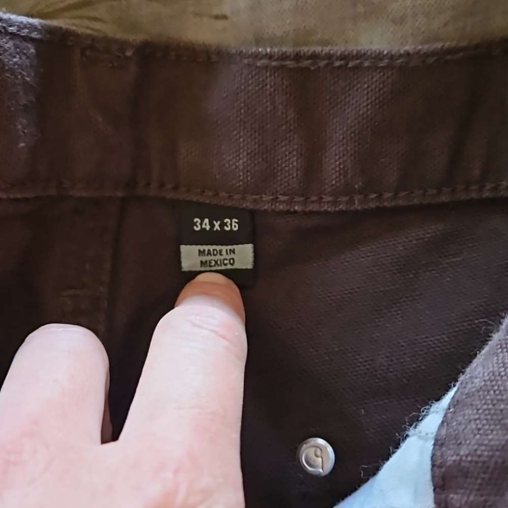 Carhartt men's 34×36 - Picture 2 of 3